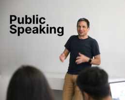 Public Speaking classes