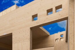clt arquitectura sostenible voladizos ingeniería residencial diseño