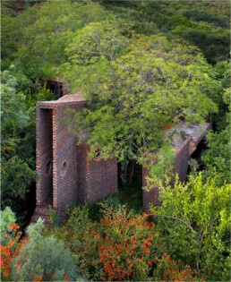 House of Tall Chimneys, Waterberg, Sudáfrica, Frankie Pappas