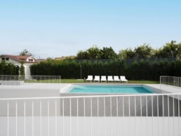 MSBC House josé carlos nunes de oliveira noarqu trofa arquitectura residencial forma romboidal piscina casa enterrada patio