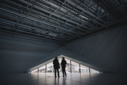 MUDAC Photo Elysée Aires Mateus Lausanne Architecture White concrete Hormigón Blanco interior inside interior