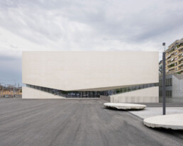 MUDAC Photo Elysée Aires Mateus Lausanne Architecture White concrete Hormigón Blanco