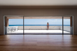 Álvaro Siza Vieira Casa Colien estudio Aresta a+u litoral mediterráneo hormigón rosa