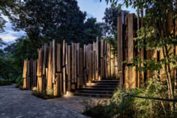 kengo kuma parque nabeshima madera cedro arquitectura Tokyio Toilet desing Baños aseos Públicos Tokio