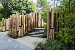 kengo kuma parque nabeshima madera cedro arquitectura Tokyio Toilet desing Baños aseos Públicos Tokio