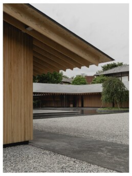 kengo kuma templo zuishoji arquitectura budista minato estructura madera