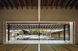 kengo kuma templo zuishoji arquitectura budista minato estructura madera