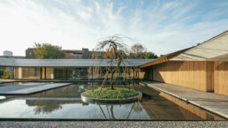 kengo kuma templo zuishoji arquitectura budista minato estructura madera