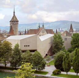 Landesmuseum Zürich Extension Christ & Gantenbein Zurich Switzerland Museum Extension Exposed Concrete Historic Integration Tectonic Architecture