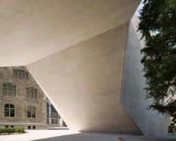 Landesmuseum Zürich Extension Christ & Gantenbein Zurich Switzerland Museum Extension Exposed Concrete Historic Integration Tectonic Architecture
