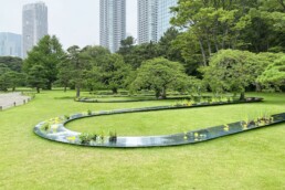 pabellón suimei kazuyo sejima shinjuku gyoen arquitectura efímera