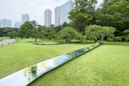 pabellón suimei kazuyo sejima shinjuku gyoen arquitectura efímera