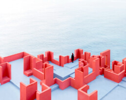 ricardo bofill muralla roja calpe ARQUITECTURA EN EL MAR