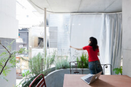 ryue nishizawa jardín casa solar compacto japón arquitectura vivienda oficinas