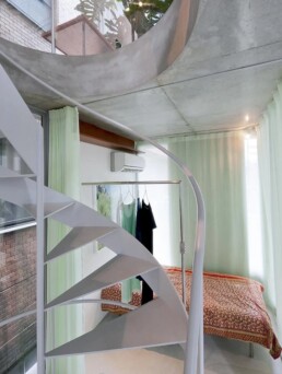 ryue nishizawa jardín casa solar compacto japón arquitectura vivienda oficinas
