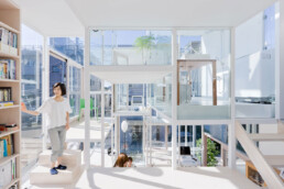 soufujimoto casa na transparencia vida comunitaria arquitectura diseño