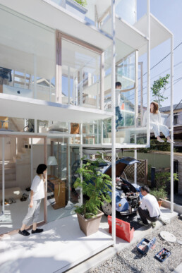 soufujimoto casa na transparencia vida comunitaria arquitectura diseño