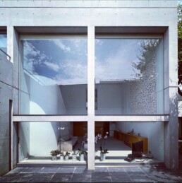tadao ando casa kidosaki setagaya hormigón visto geometría luz