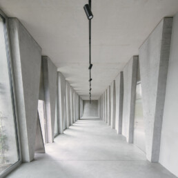 Tanzhaus Zürich Barozzi Veiga Zurich Switzerland Cultural Architecture Concrete Arches Riverside Architecture Structural Expression