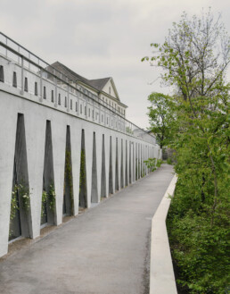 Tanzhaus Zürich Barozzi Veiga Zurich Switzerland Cultural Architecture Concrete Arches Riverside Architecture Structural Expression
