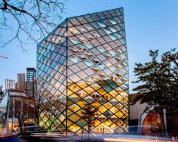 Prada aoyama herzog & de meuron luxury architecture designs identity