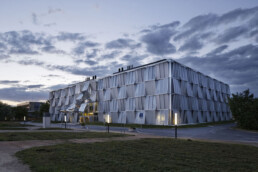 dominique perrault edificio de mecánica projects architecture industrial modules steel