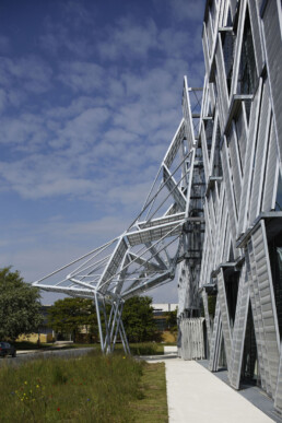 dominique perrault edificio de mecánica projects architecture industrial modules steel