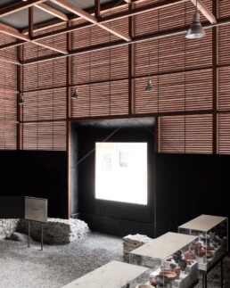 peter zumthor chur roman ruins wooden museum ruinas romanas