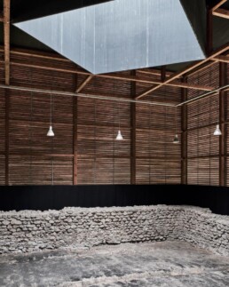 peter zumthor chur roman ruins wooden museum ruinas romanas