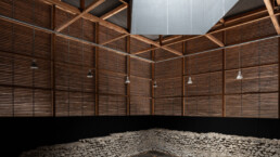 peter zumthor chur roman ruins wooden museum ruinas romanas