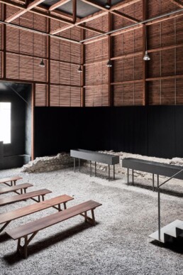 peter zumthor chur roman ruins wooden museum ruinas romanas